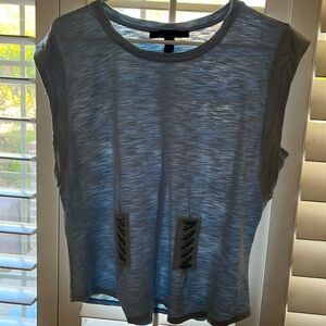 White House Light Blue sleeveless top size xl